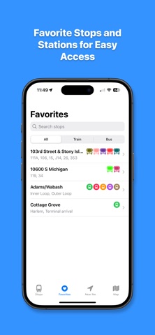Chicago Train & Bus (CTA) screenshot