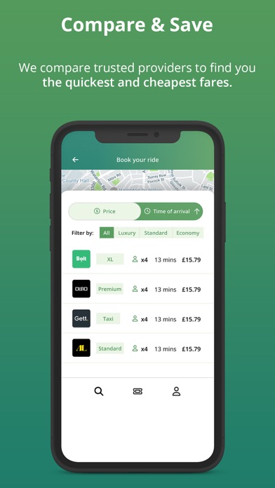 Book Taxi & Cab Rides | hoppa Screenshot