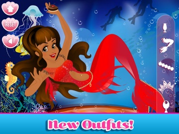 Dress-Up Mermaid iPad screenshot