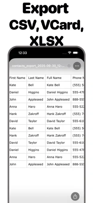 Delete Contacts ` screenshot 3