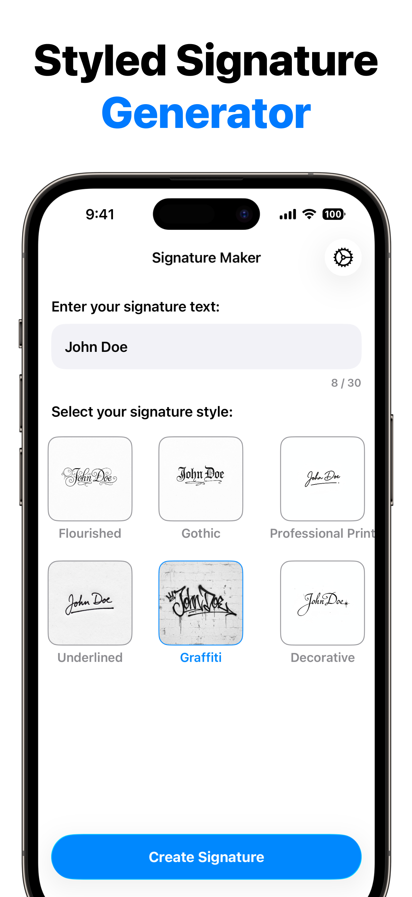 Signature Maker: Inkline