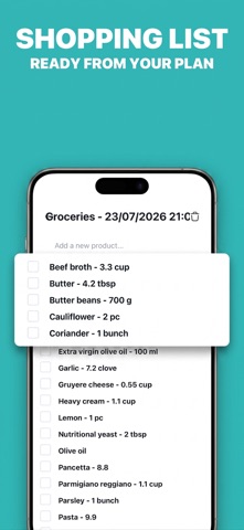 Meal Brain: TikTok Recipes iPhone screenshot