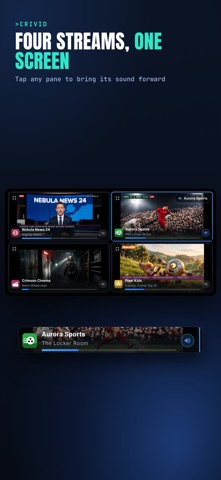 Crivid IPTV Player screenshot