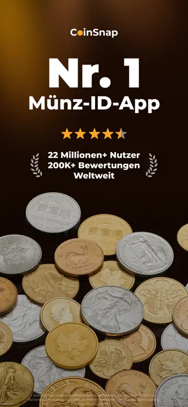 CoinSnap: Münzwert bestimmen screenshot 1 of 8
