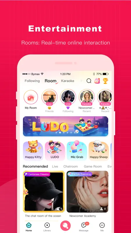 HappyVV-Karaoke,Chat,Party screenshot 1 of 5