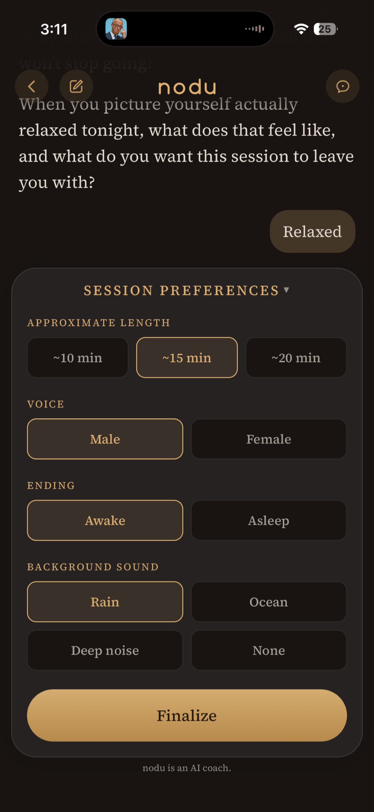 Screenshot 4 of nodu: hypnosis for habits