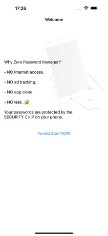 Zero Password Screenshot 1 of 10