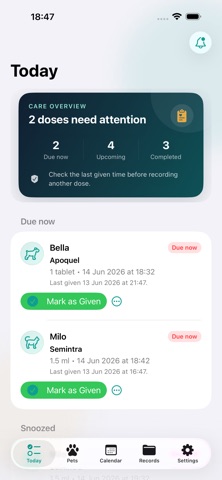 DoseTail screenshot