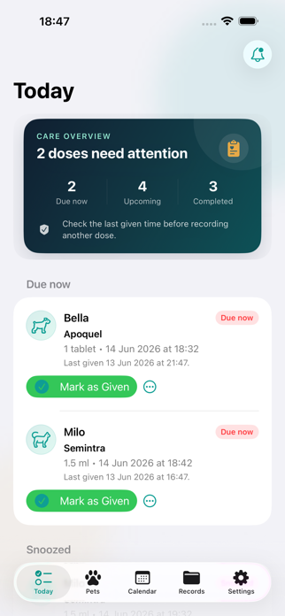 DoseTail Screenshot 1 of 6