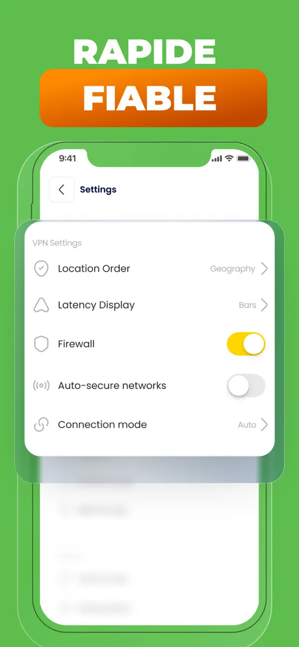 Screenshot #3 pour Fast VPN master & ip changer