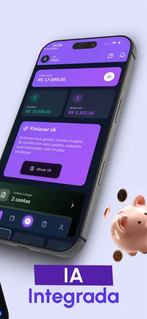 Finlover: Controle de Gastos screenshot 3