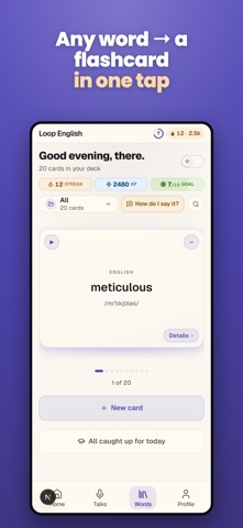 Loop English: Learn & Speak iPhone screenshot