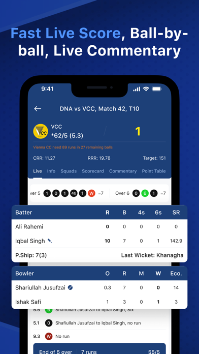 CricManiac: Live Cricket Score Screenshot