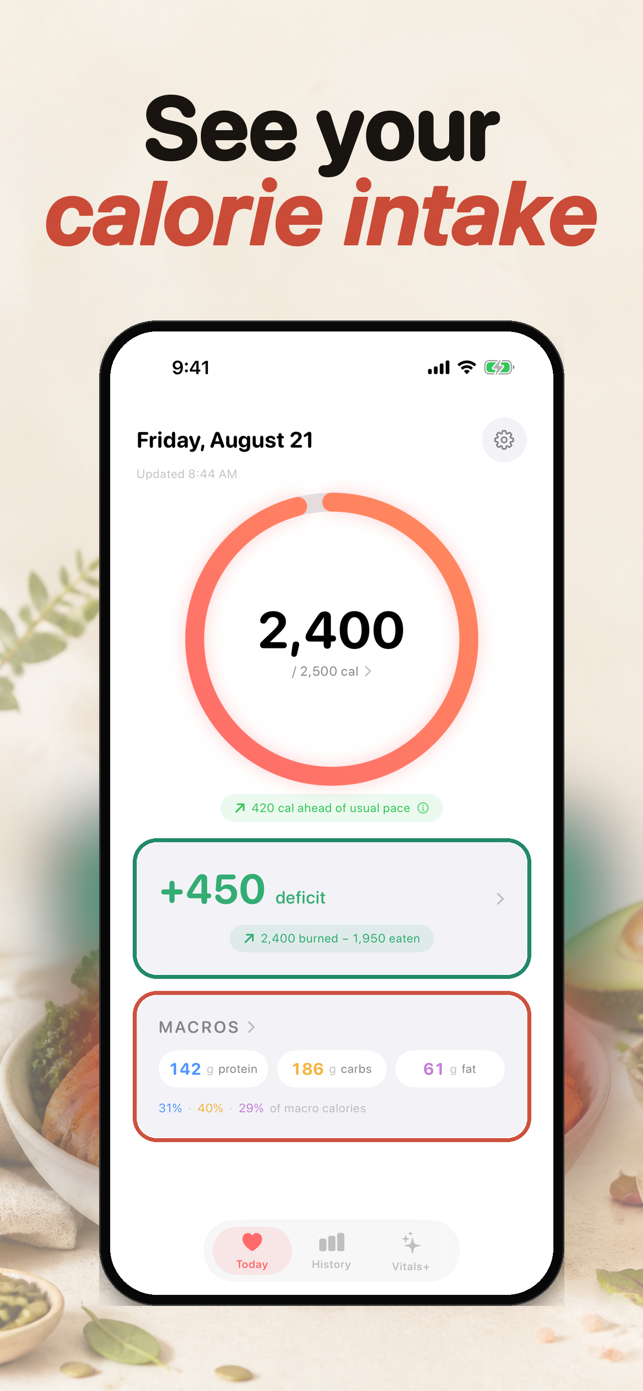 Total Calories - Daily Tracker screenshot 3