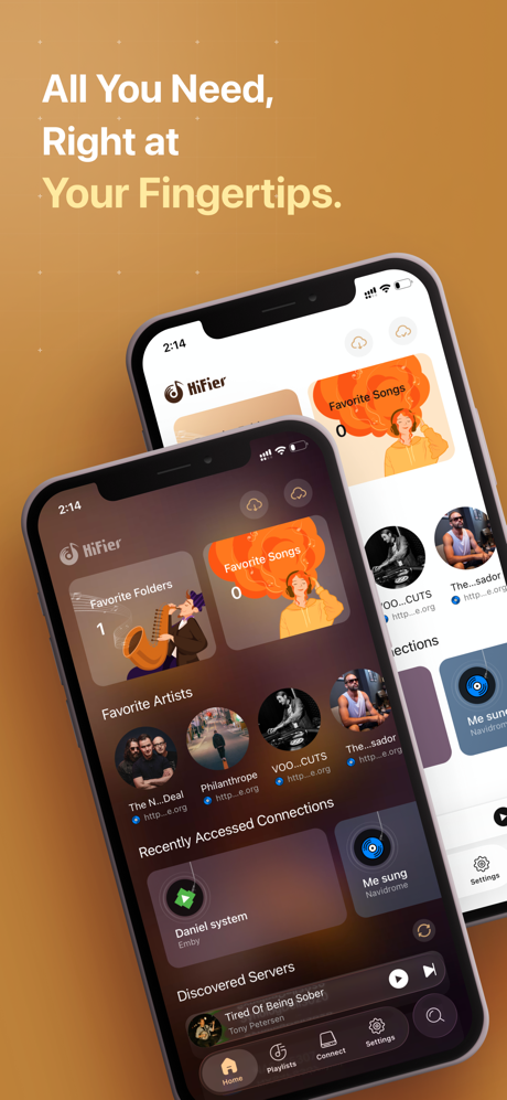 HiFier: HiFi Music Player screenshot 1