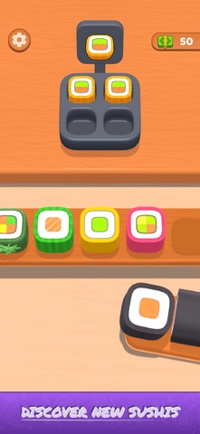 Sushi Slice Puzzle iPhone screenshot