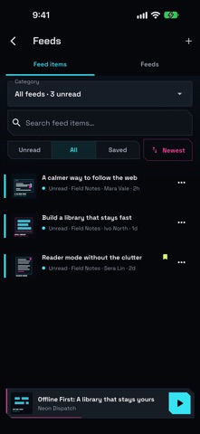 trickle: podcasts & RSS Screenshot 4 of 5