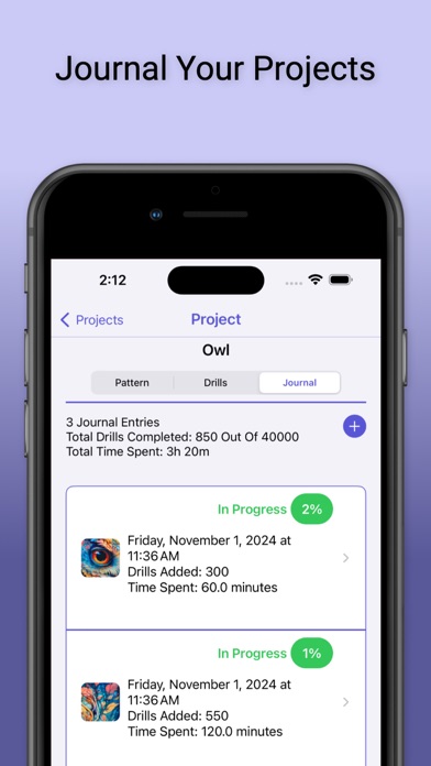 Drillalog: Diamond Painting iPhone screenshot 8 - Lifestyle app