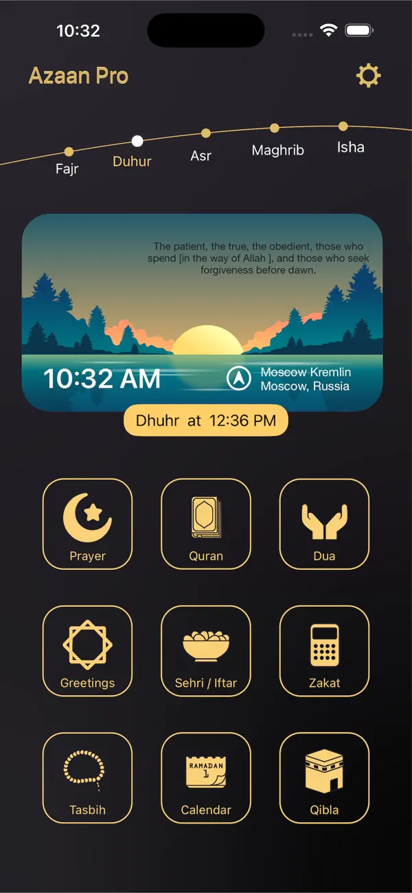 Screenshot #1 pour Azaan Pro