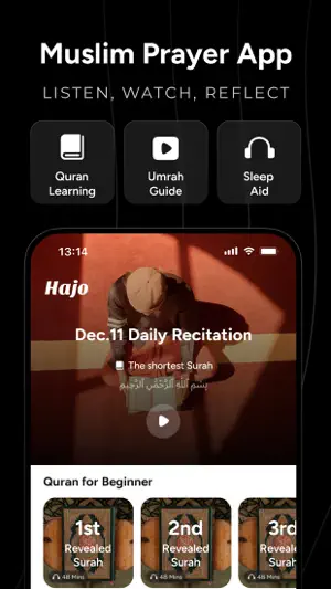 Hajo - Quran, Prayer, Hajj screenshot 1