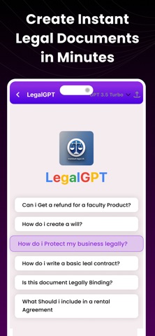 LegalGPT Advisor- AI Assistant Screenshot 4 of 6
