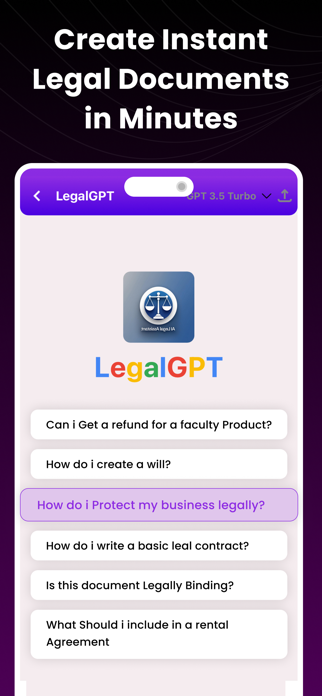 LegalGPT Advisor- AI Assistant Screenshot 4 of 6