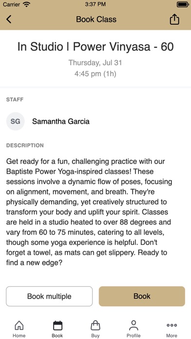 Cleveland Yoga iPhone screenshot 3 - Health & Fitness app