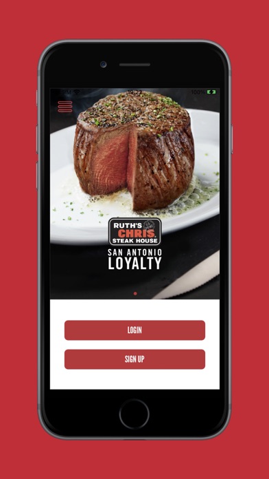 Ruth's Chris SA Loyalty Screenshot