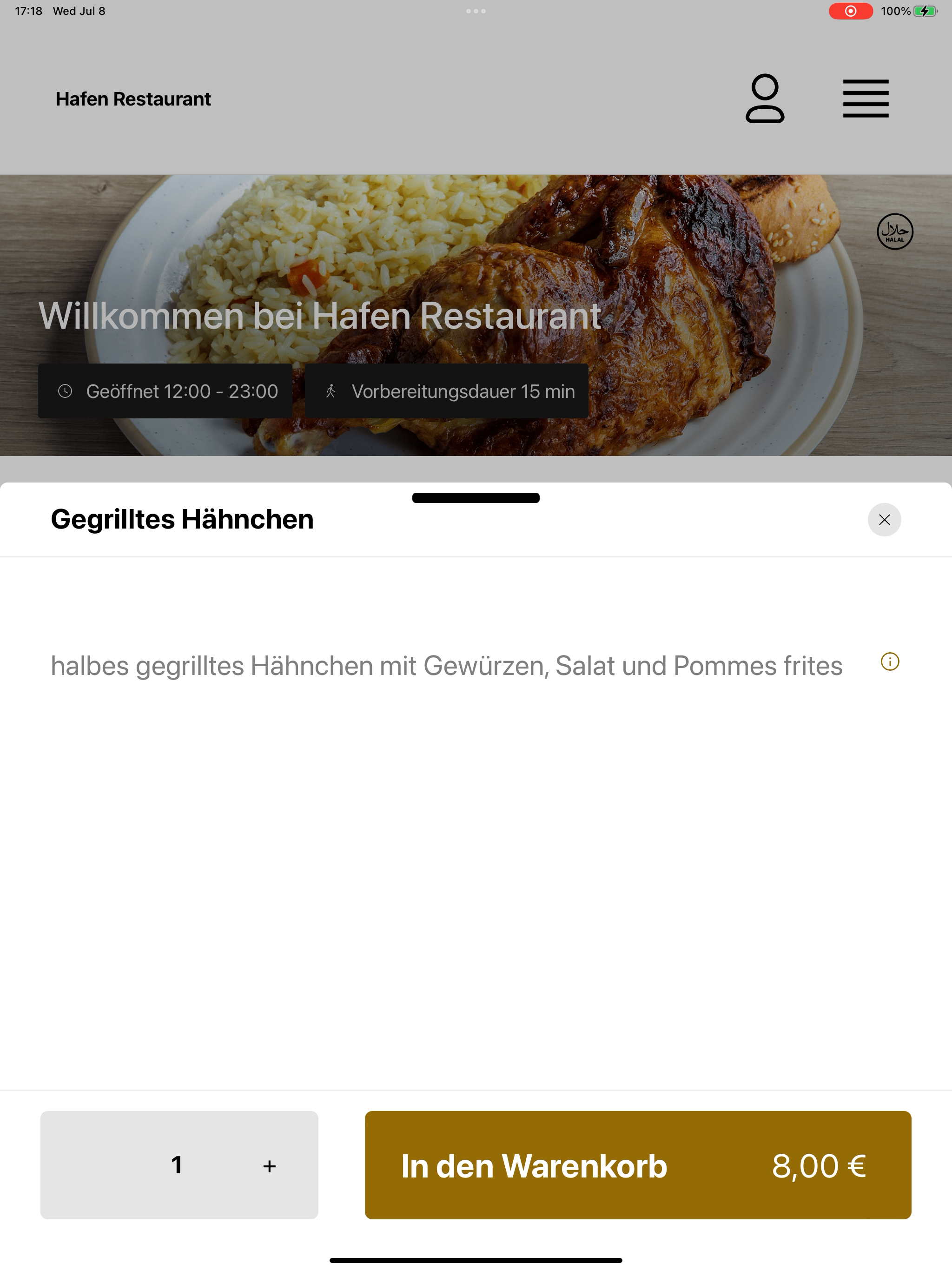 Hafen Restaurant screenshot 15