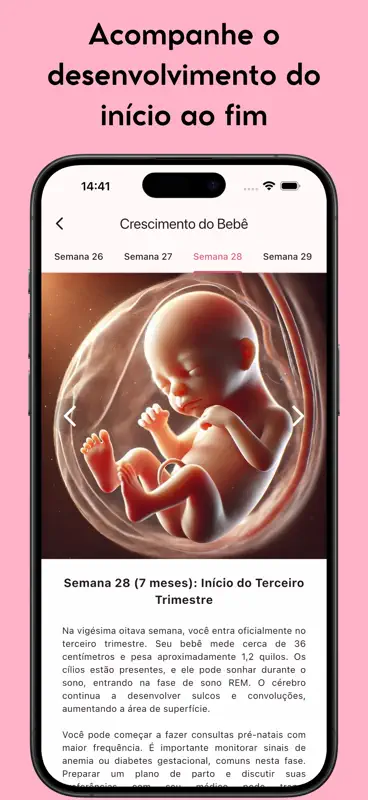 Idade Gestacional (do bebê) screenshot 9 of 10