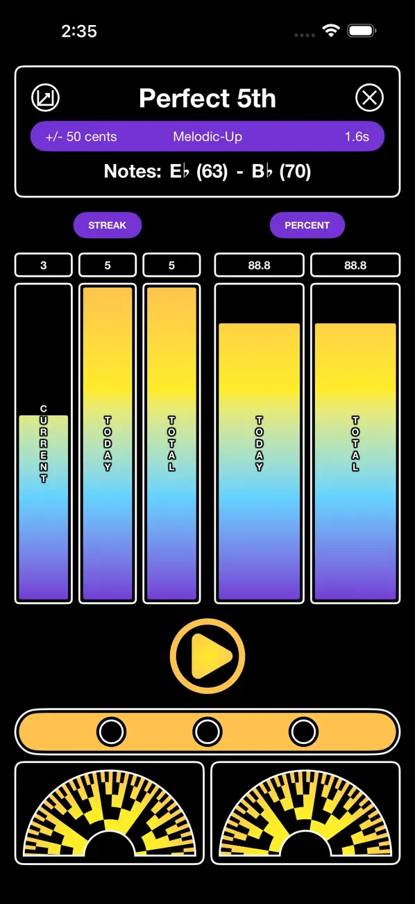 Screenshot #1 pour Flat or Sharp