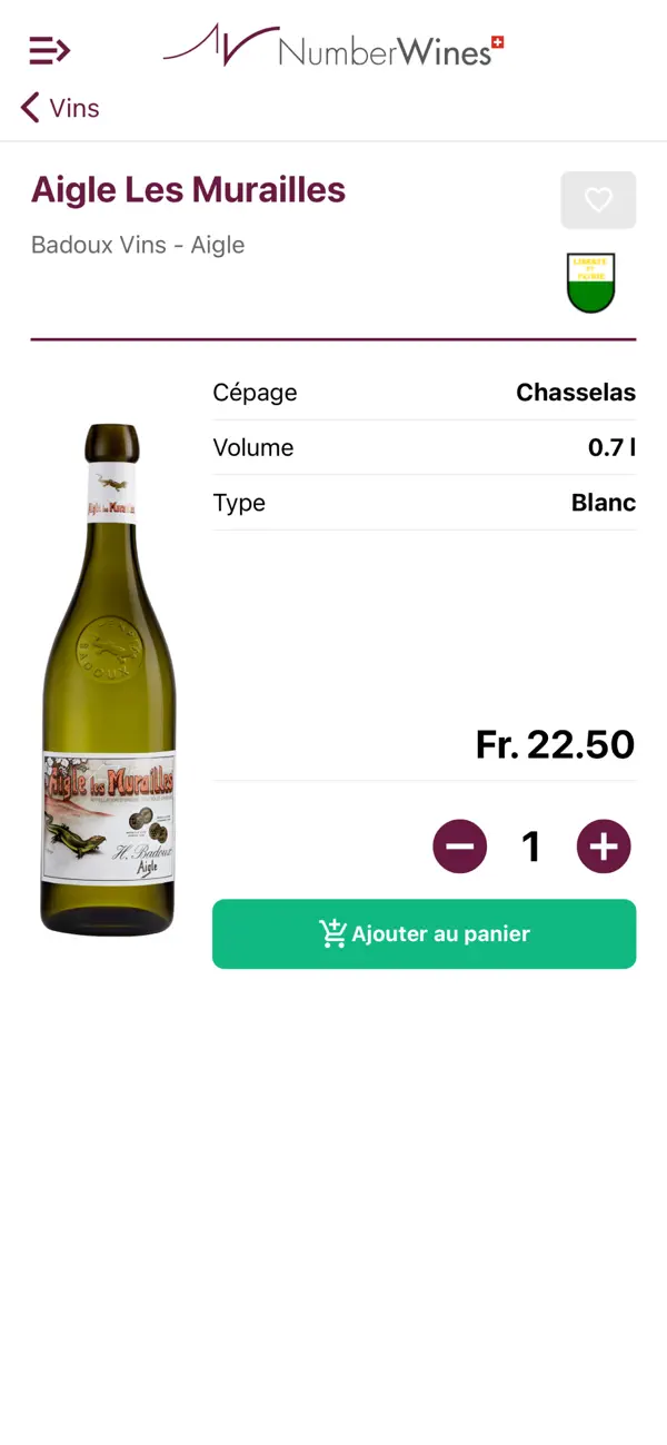 Screenshot #2 pour NumberWines