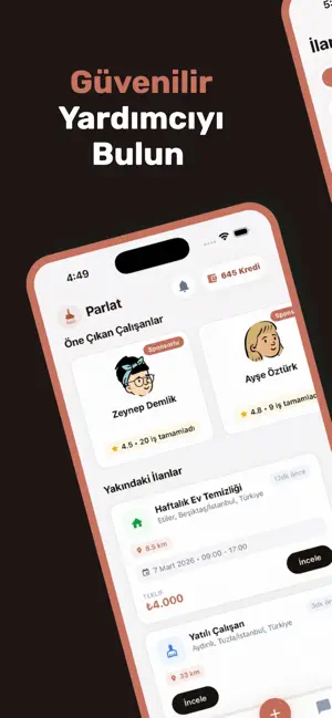 Parlat: Temizlikçi ve İş Bul screenshot 1