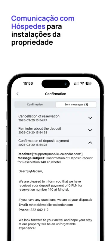 mobile-calendar booking system screenshot 9 of 10