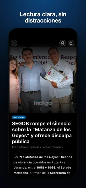 Reporte Índigo screenshot 4