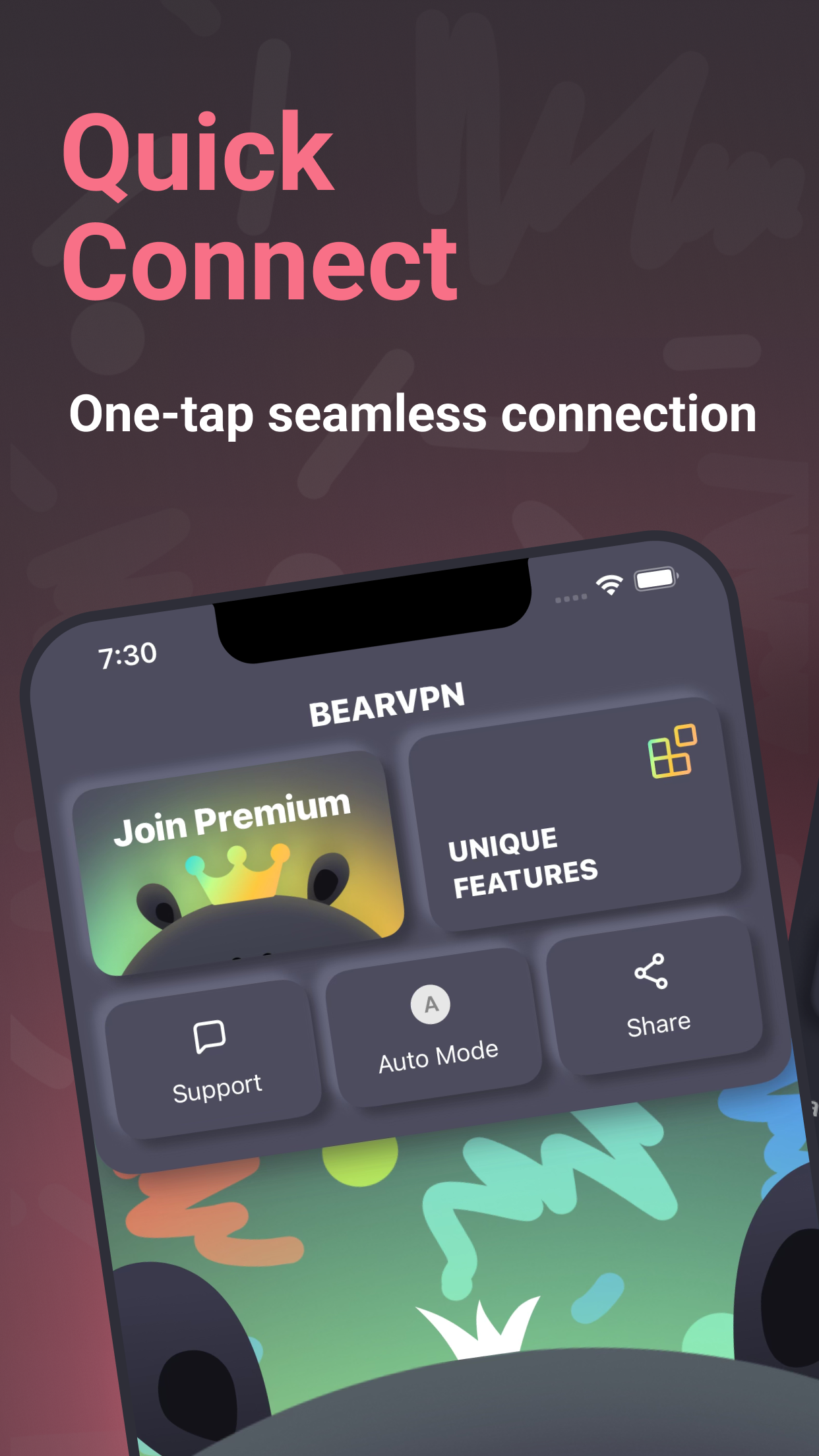 Bear VPN - Fast VPN Proxy screenshot 1