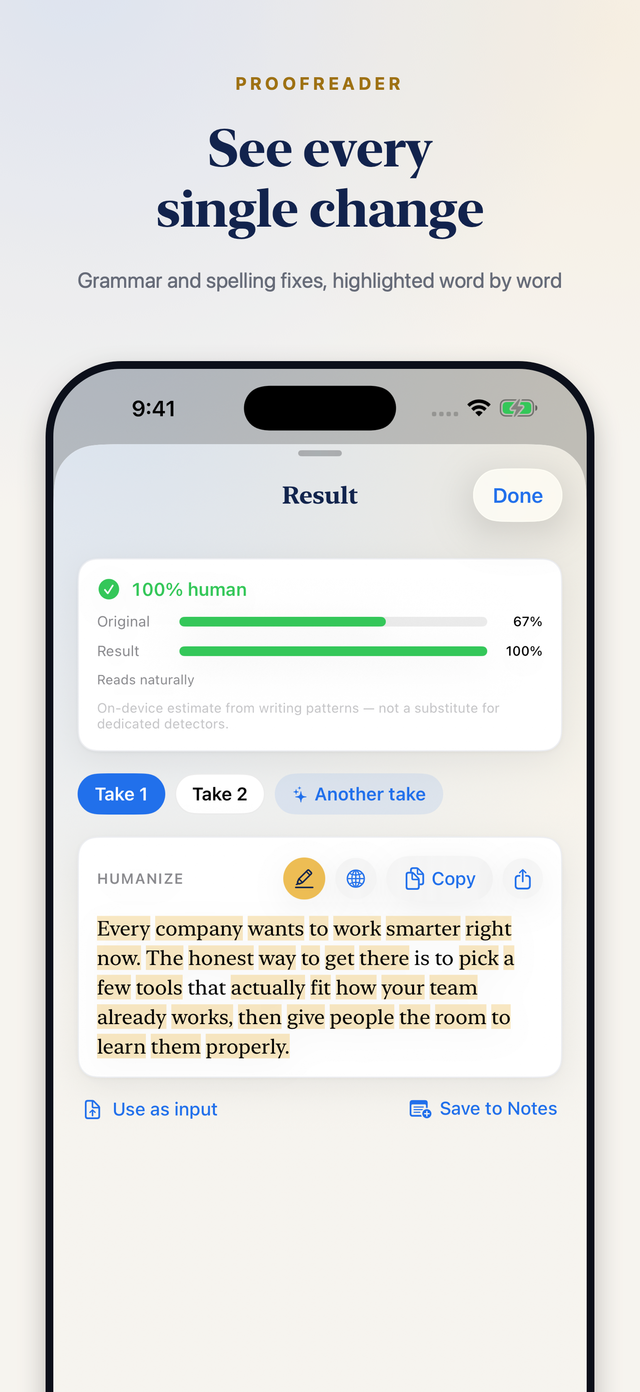 AI Text Rewriter: Humanize screenshot 5
