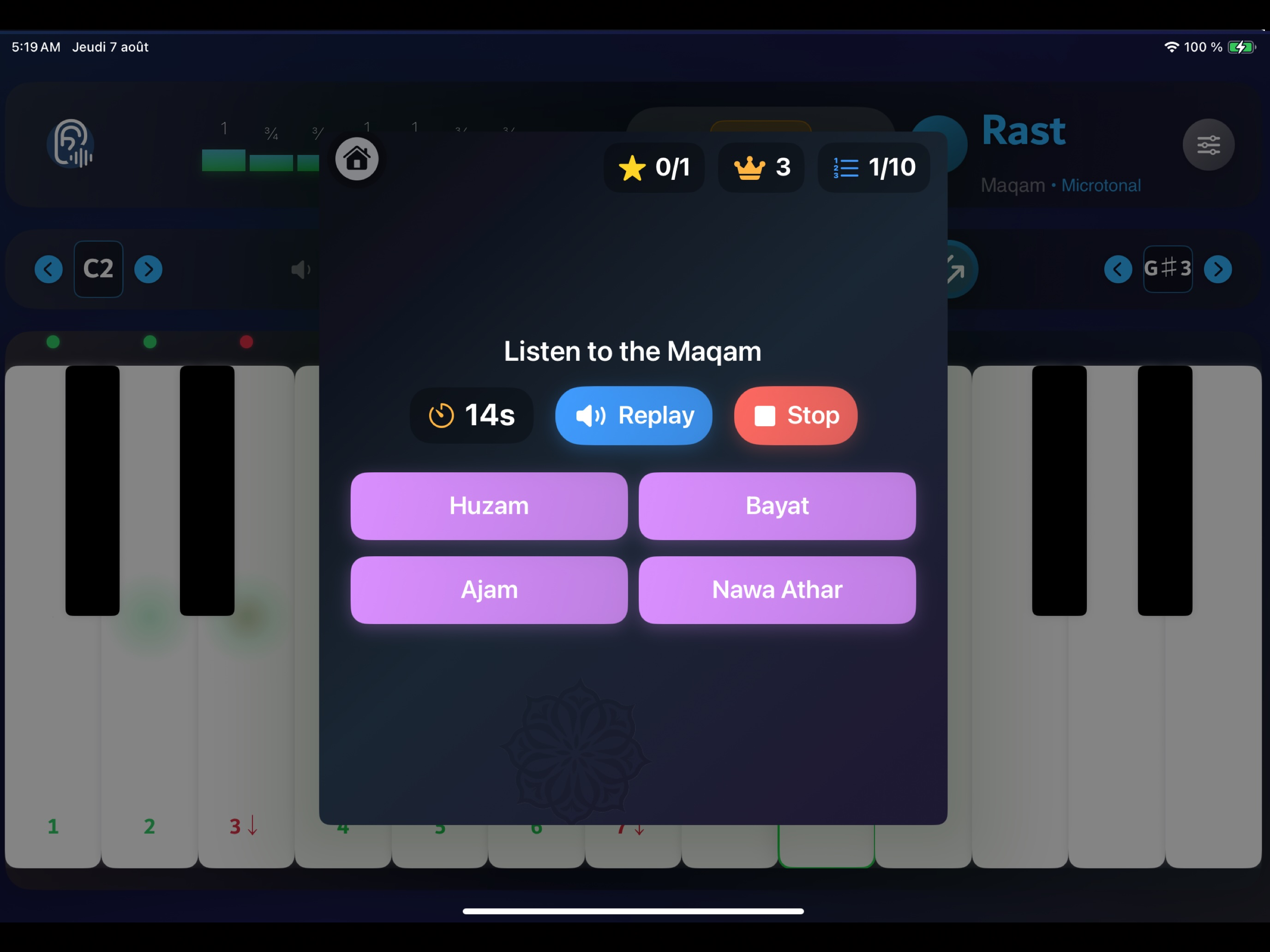 Maqams On Keyboard