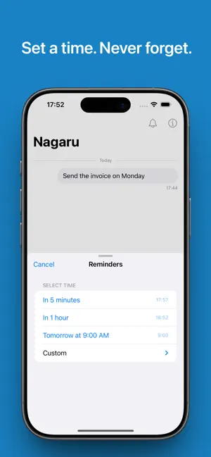 Chat-style Memo & TODO -Nagaru screenshot 3