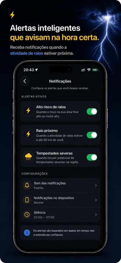 Screenshot 4 von 6 zu Radar de Rayos