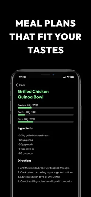Fitness AI Workout Planner screenshot 2