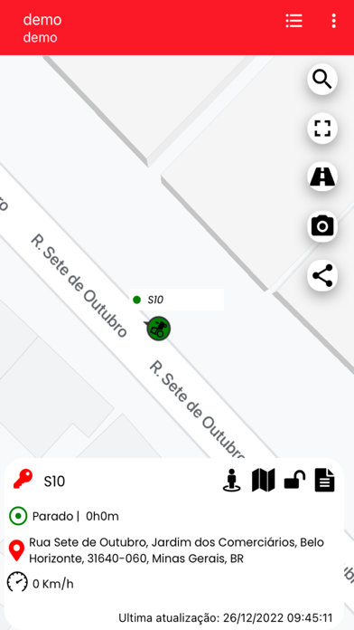 ITraker Rastreamento Screenshot