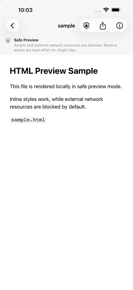 HTML Previewer screenshot 2