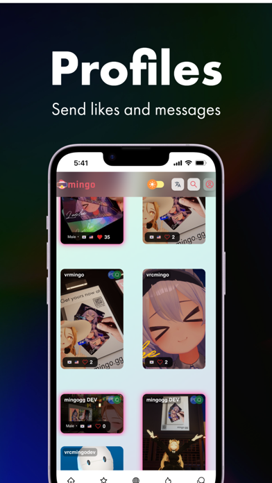 mingo - Find new VR friend Screenshot