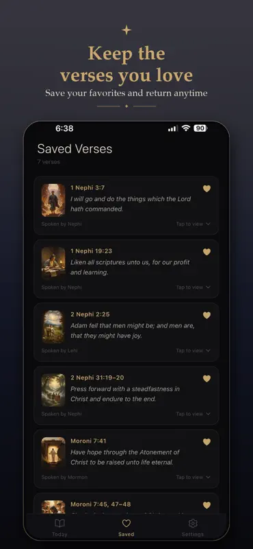 LDS Daily Scripture screenshot 4 of 6