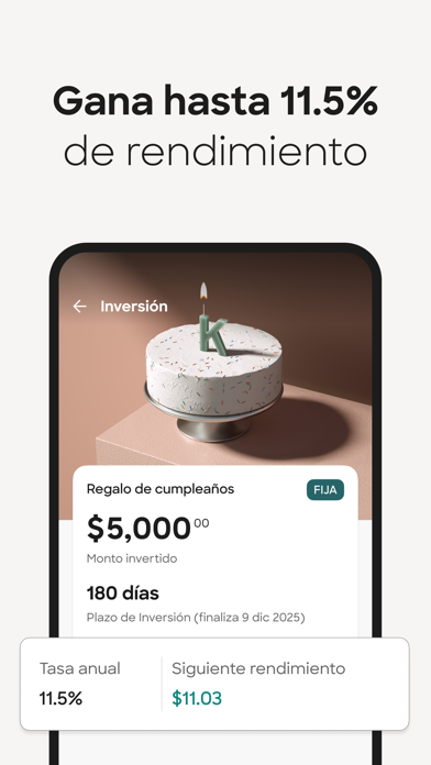 Klar: Crédito, Ahorro y Pago Screenshot