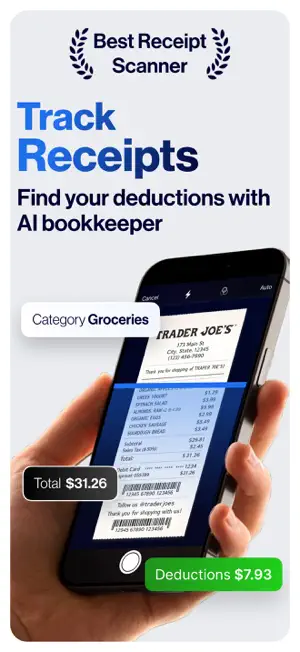AVA Receipt Scanner, Organizer screenshot 1