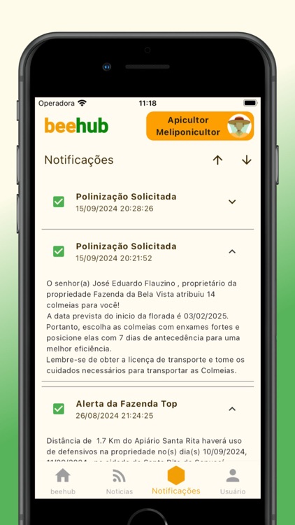 beehub - Polinização e Gestão screenshot-4
