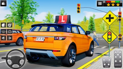 Real Car Driving School Games Screenshot