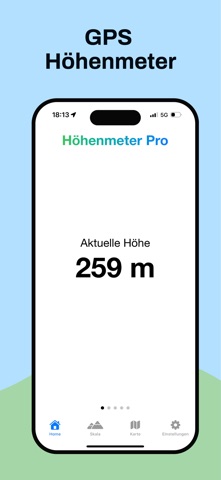 Höhenmeter Pro Schweiz screenshot